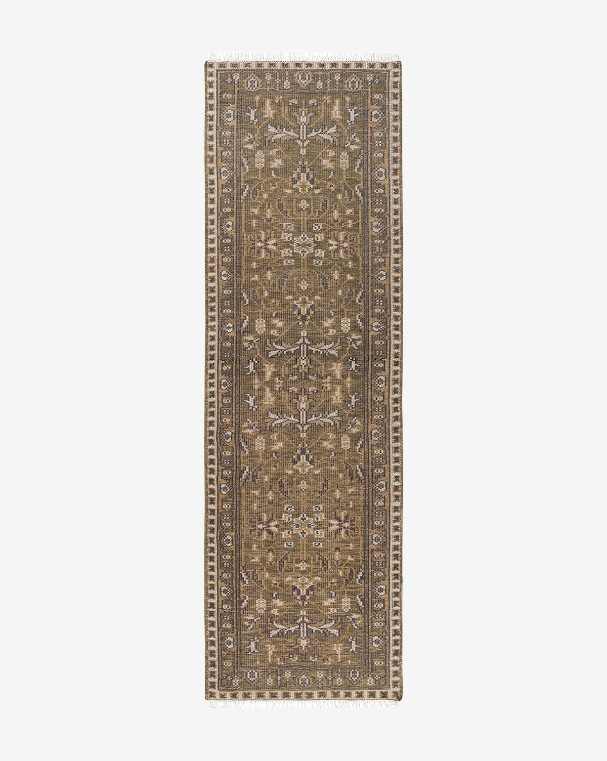 Tapis en laine noué à la main Wayland
