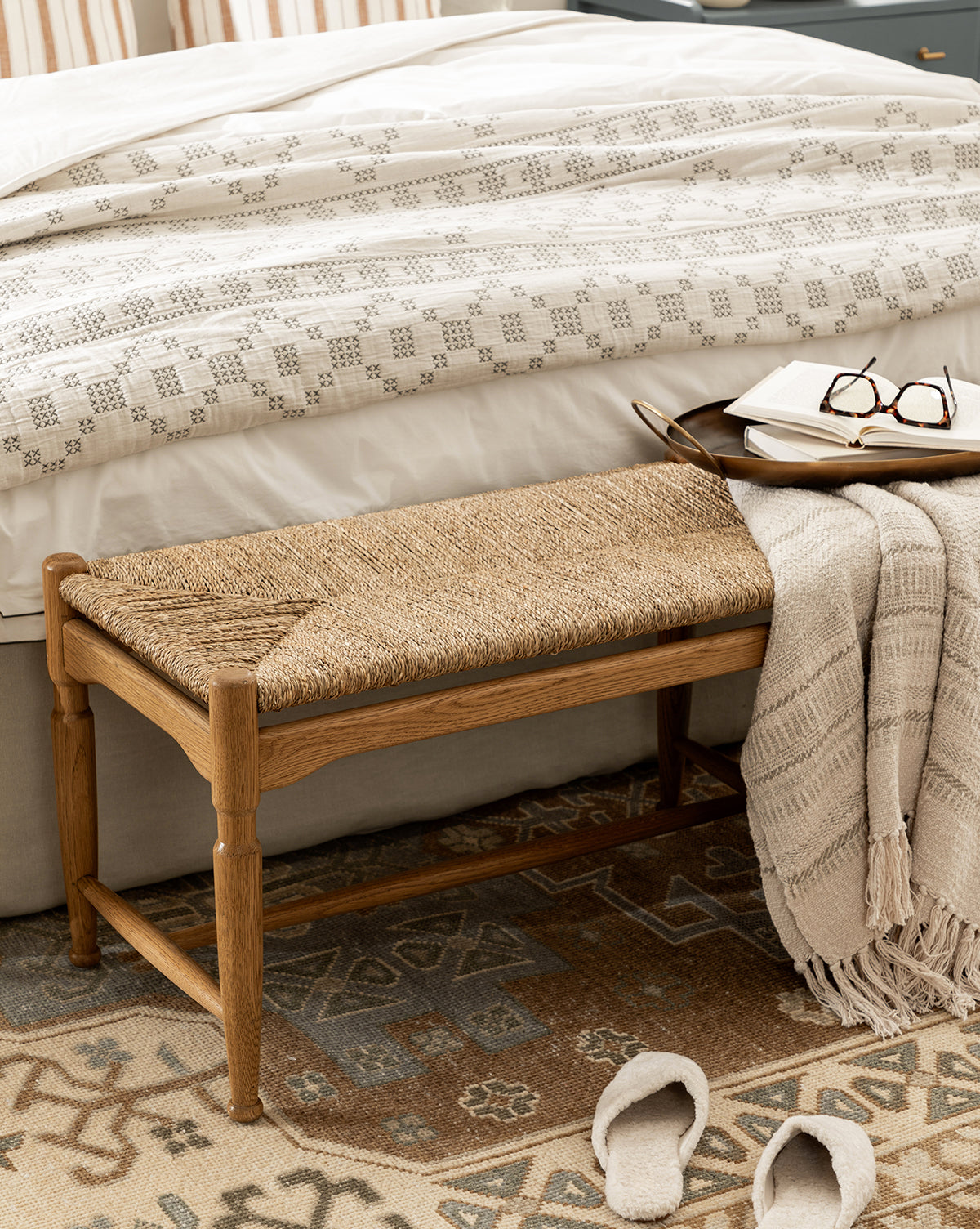 Banc tissé Phipps