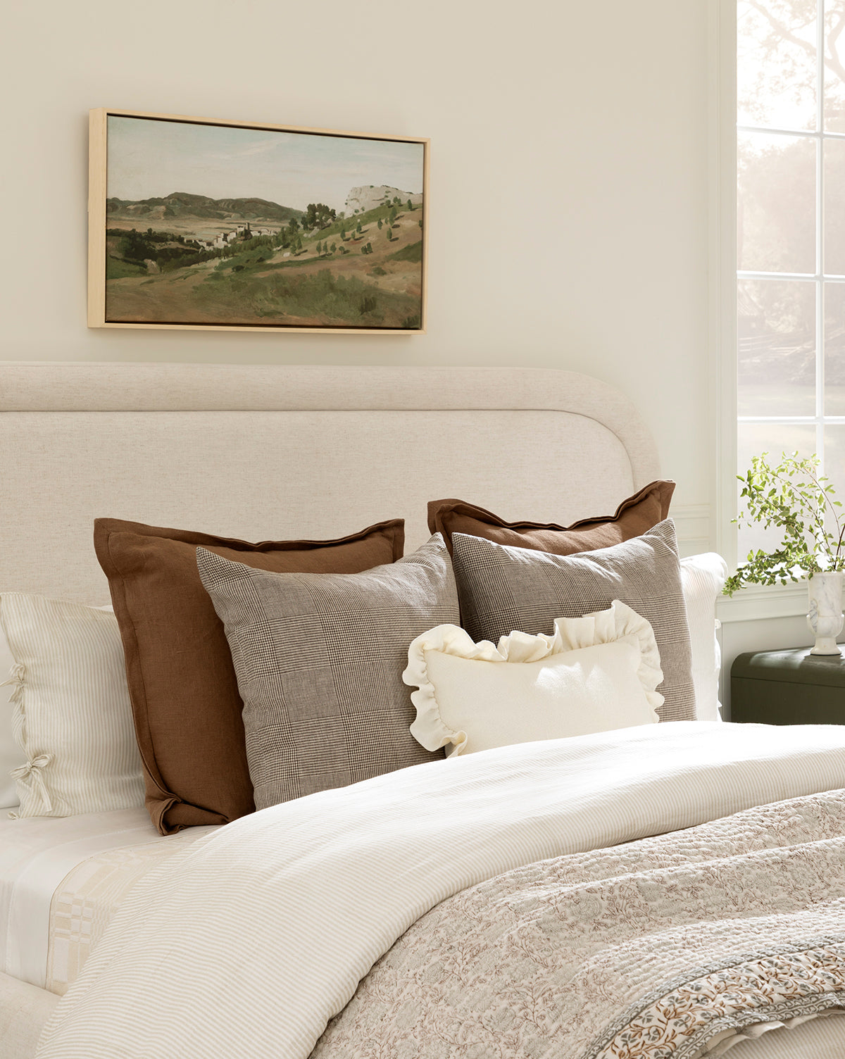 Housse de coussin Liam Double Flange