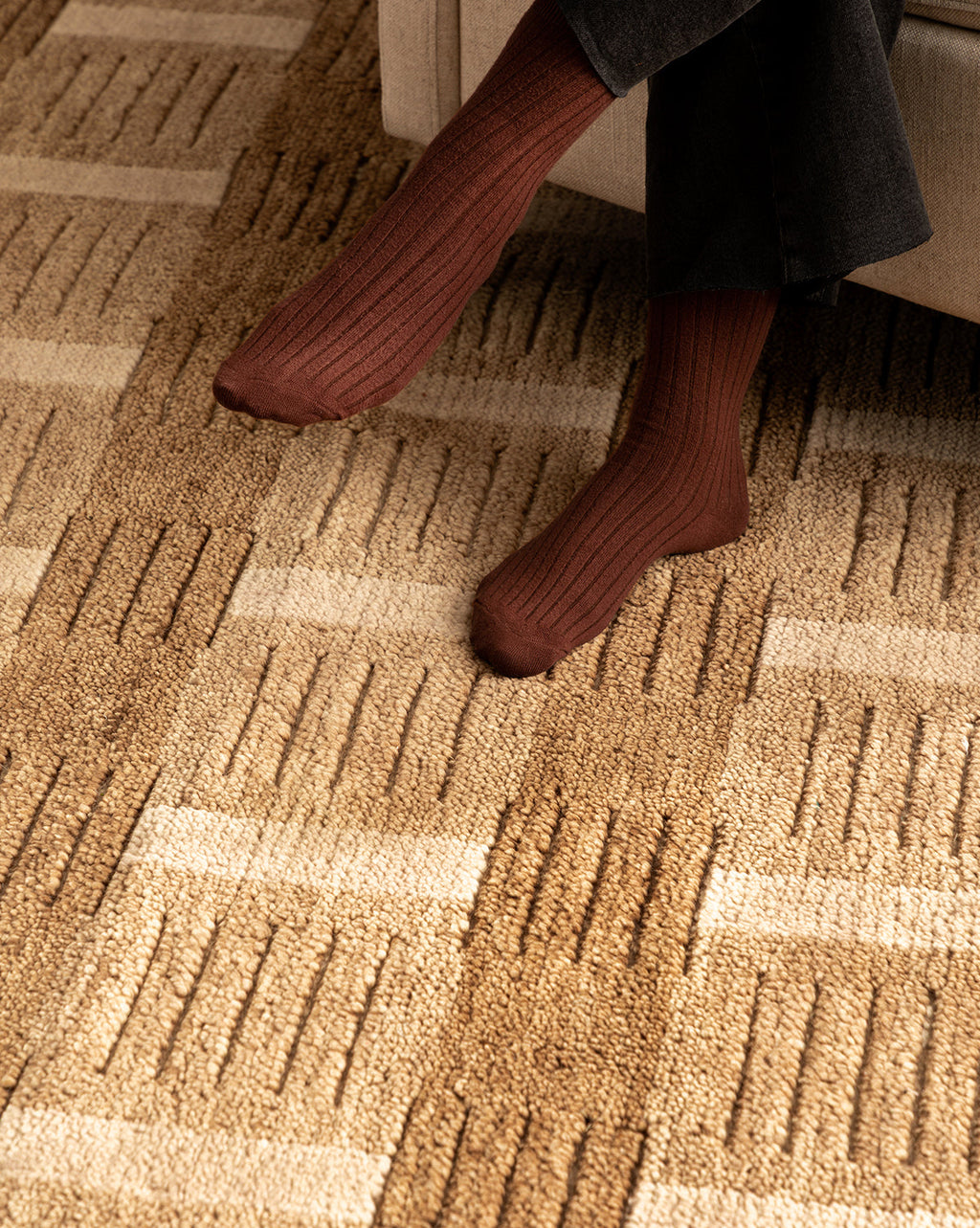 Tapis en laine noué à la main Brenner