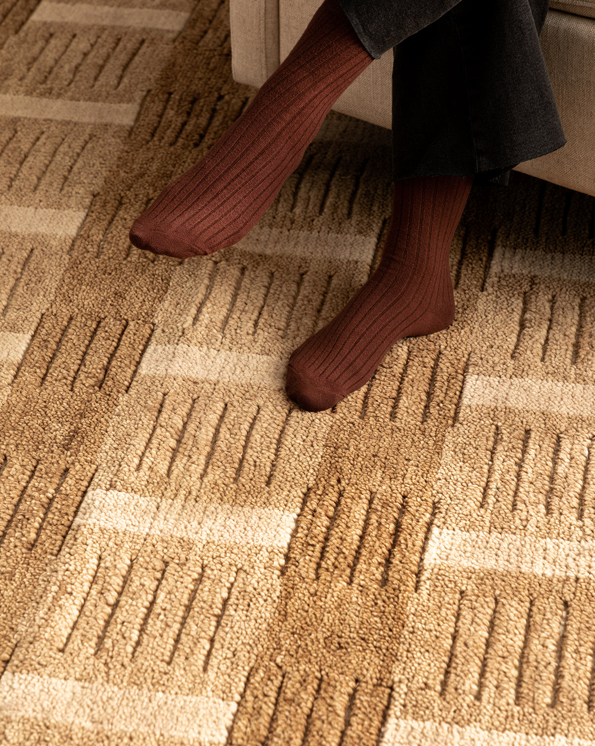 Tapis en laine noué à la main Brenner