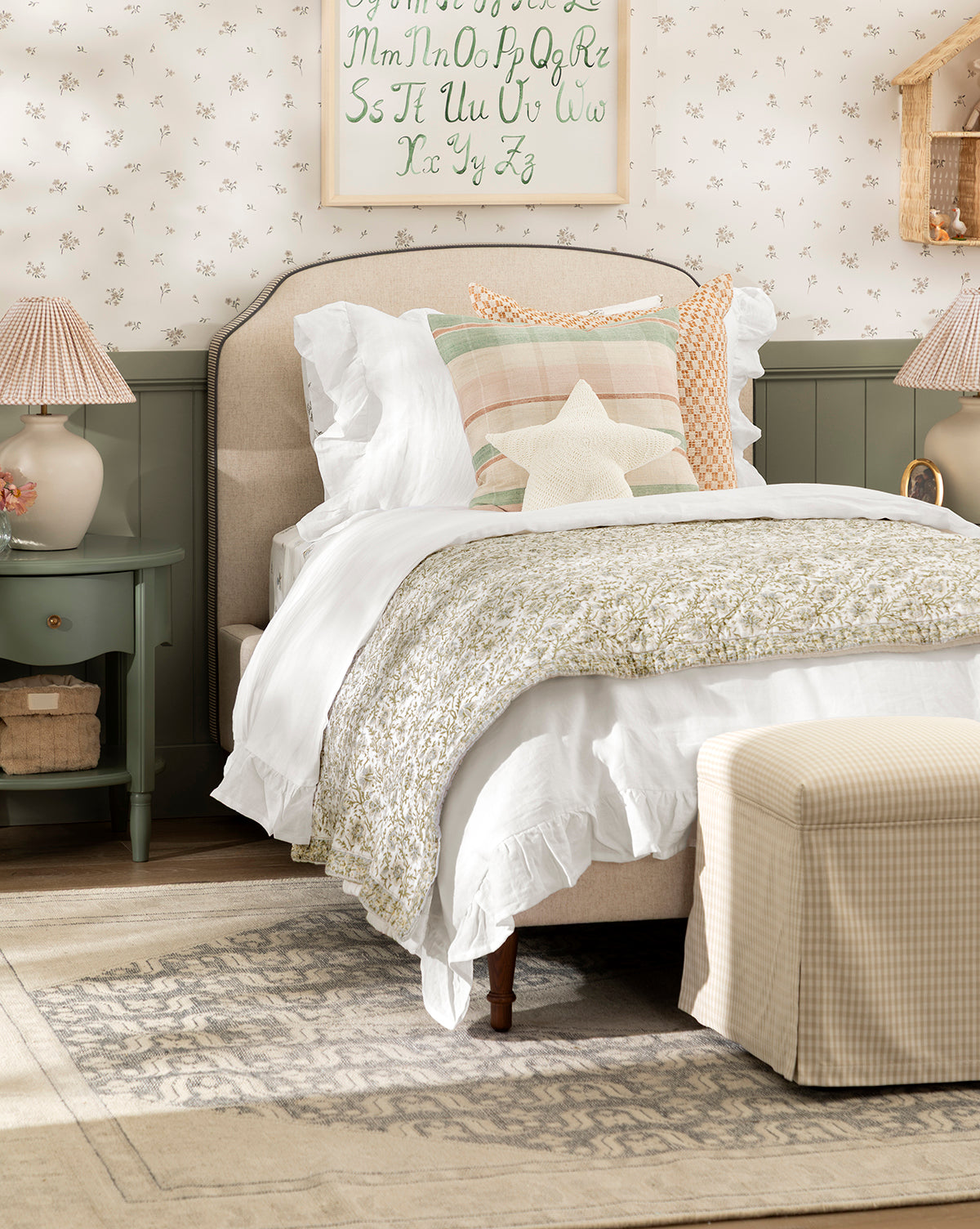 Couette imprimée en blocs Seton Kids