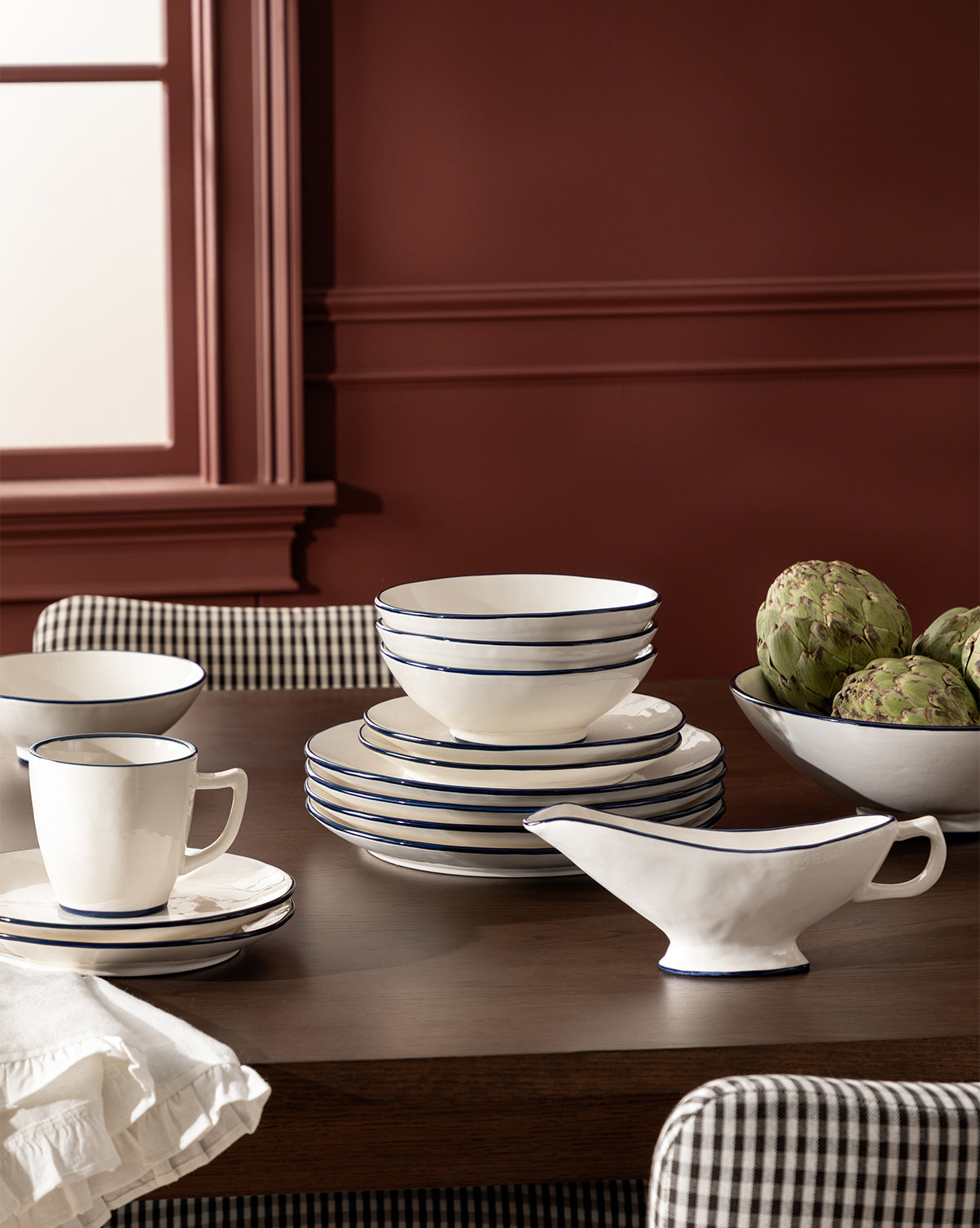 Assiettes plates Pritchard (lot de 4)