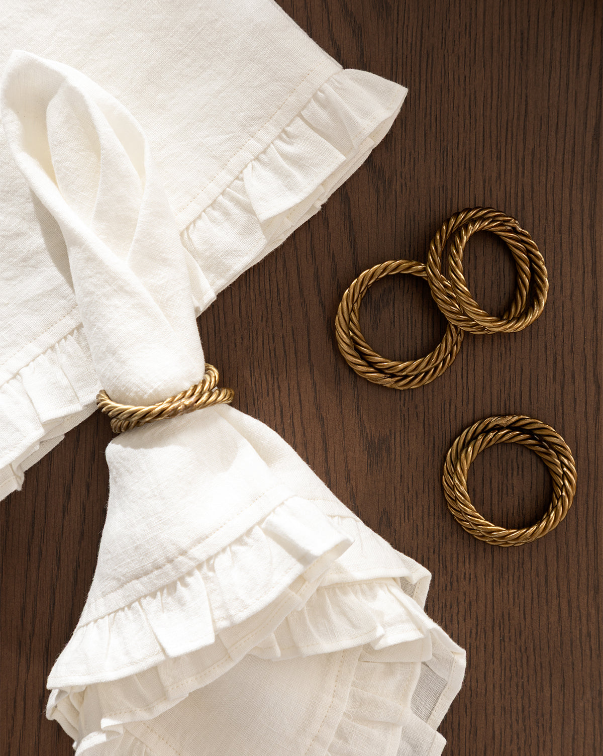 Serviettes en lin Catania (lot de 4)