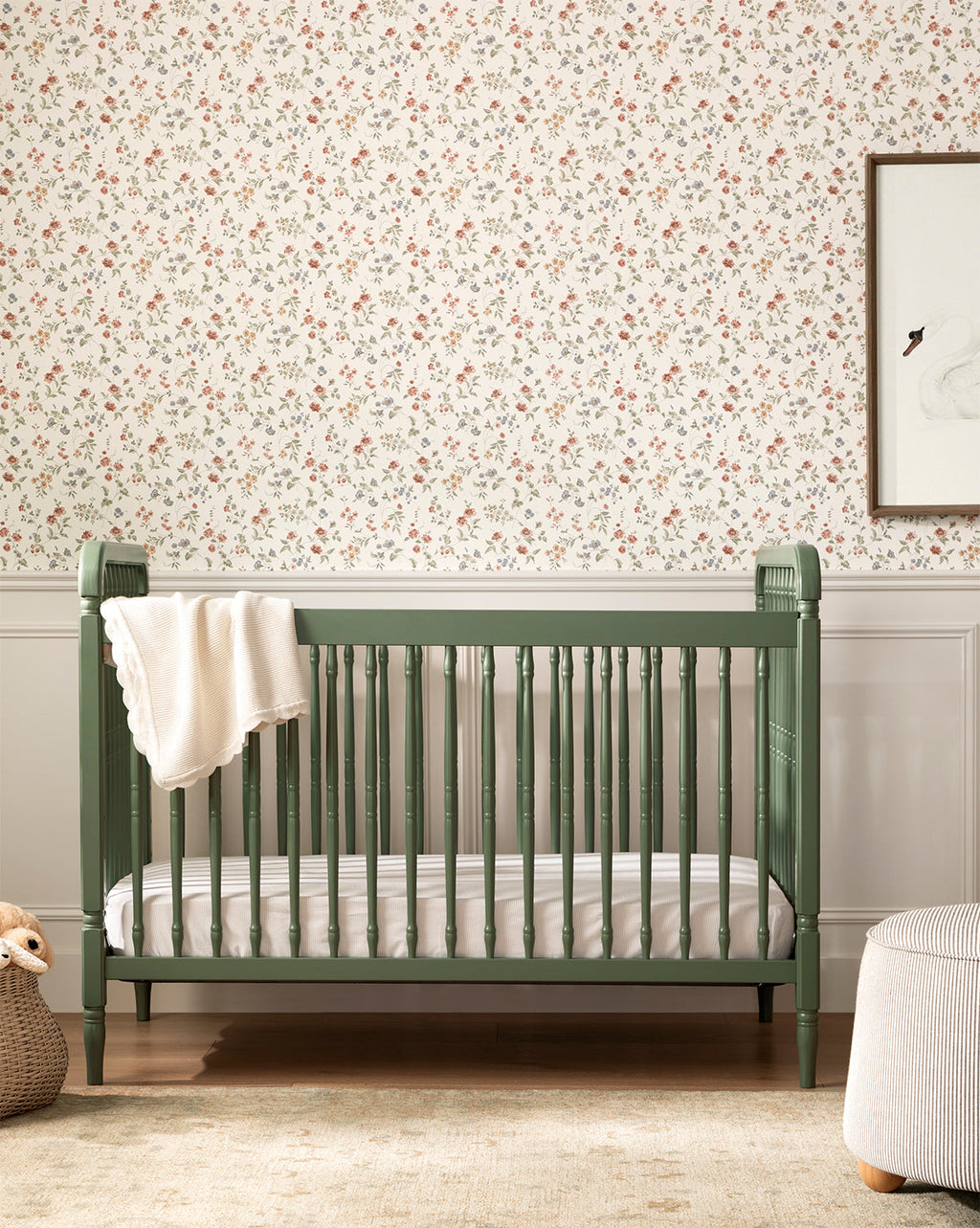Lit bébé convertible Liberty 3 en 1 avec kit de conversion pour lit d'enfant