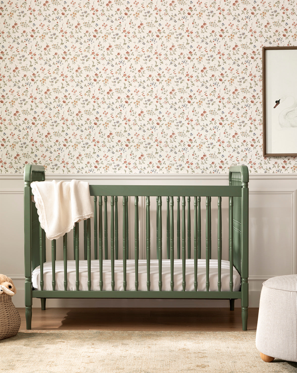 Lit bébé convertible Liberty 3 en 1 avec kit de conversion pour lit d'enfant