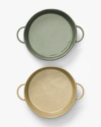 Plat de cuisson en grès de 2 pintes (lot de 2)