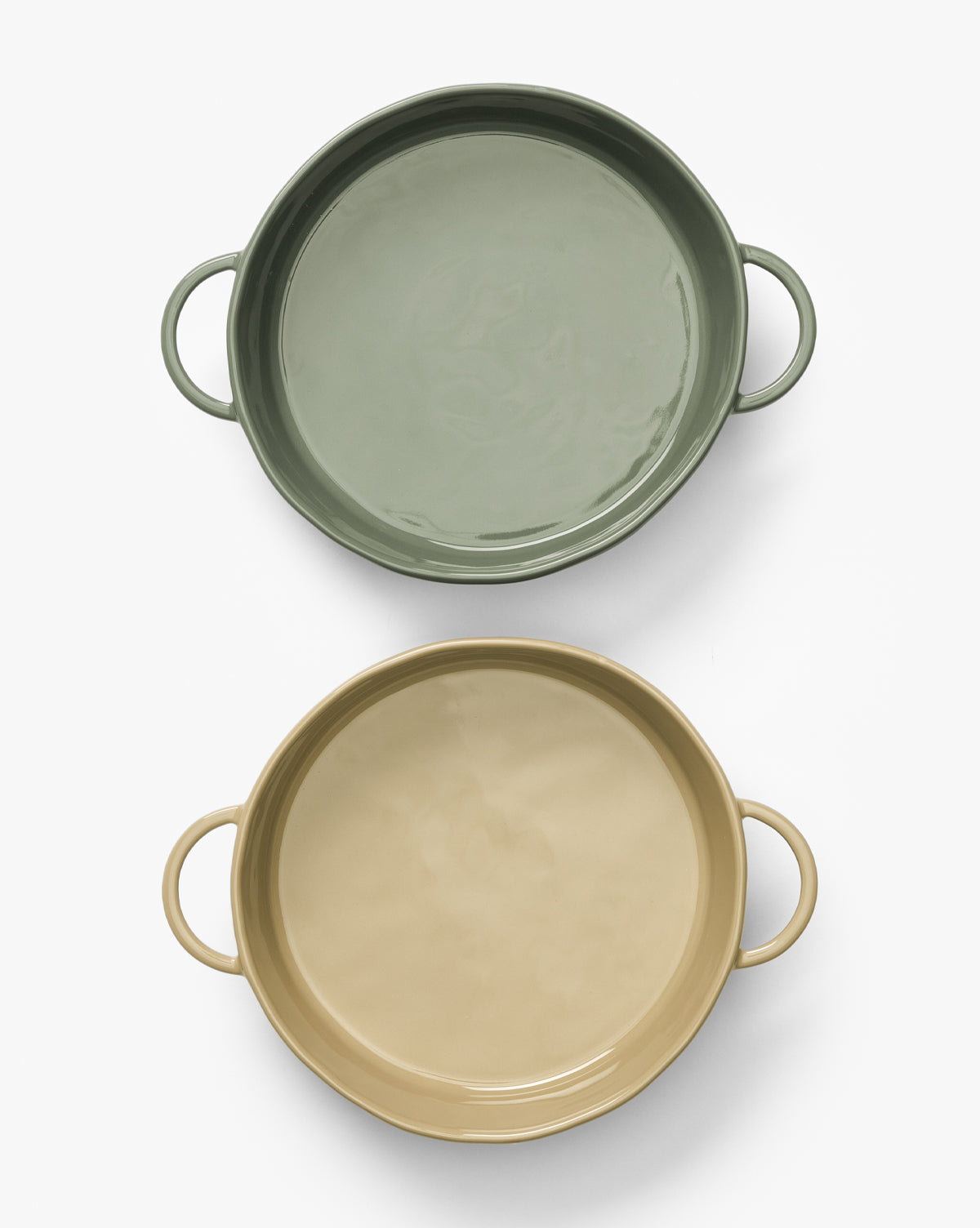 Plat de cuisson en grès de 2 pintes (lot de 2)