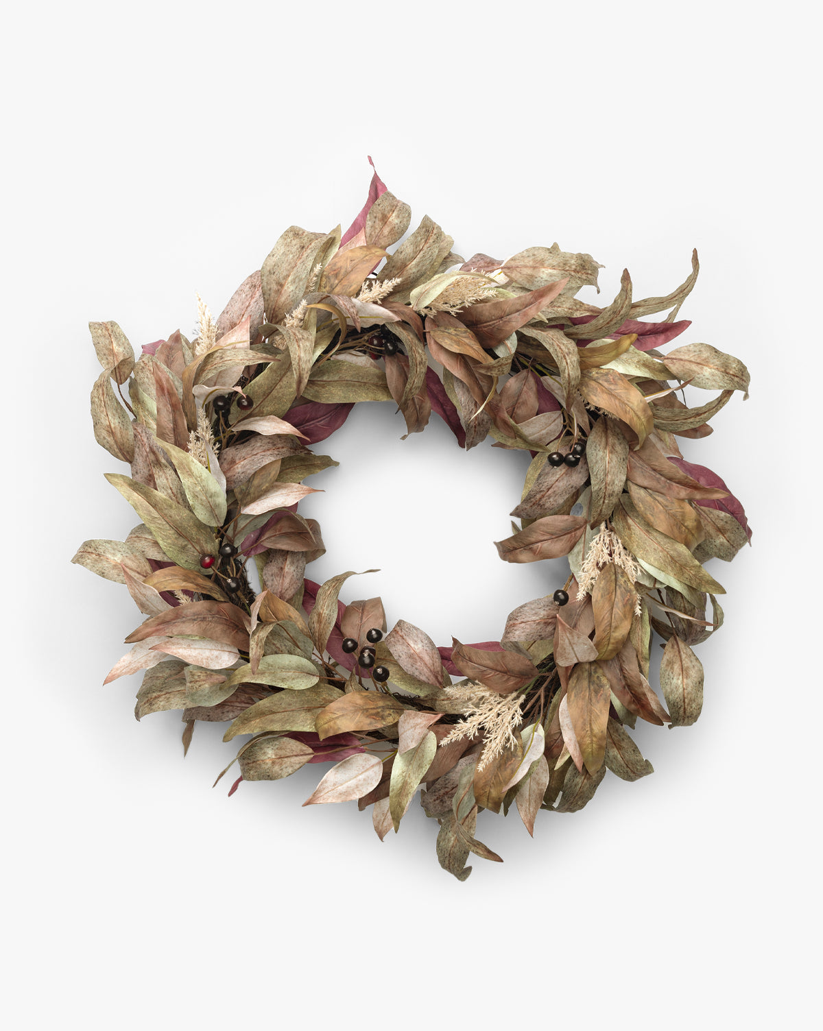 30 couronnes d'eucalyptus artificiel