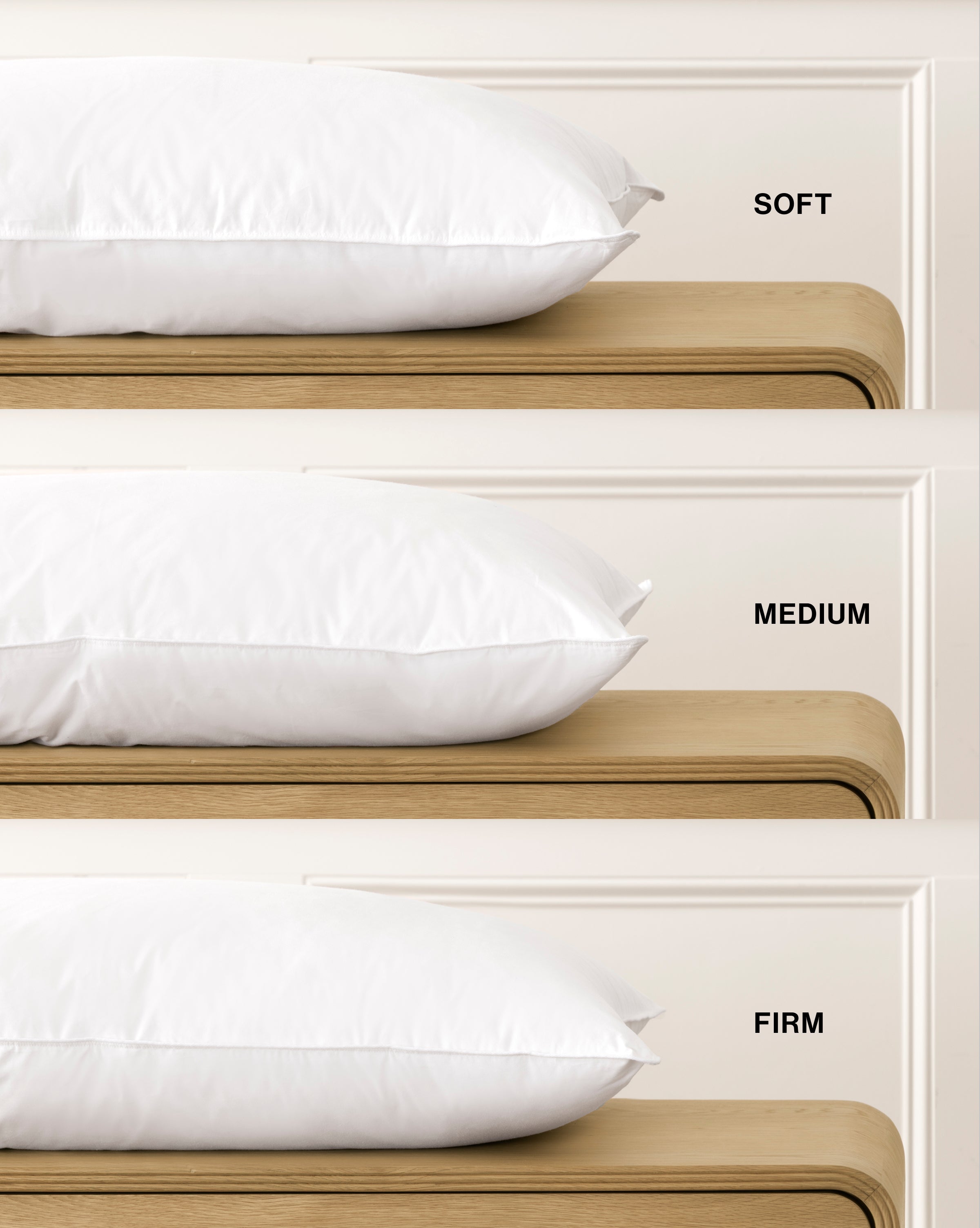 Oreiller de lit alternatif en duvet PrimaSera