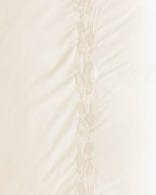 Housse de couette brodée en percale Bianca