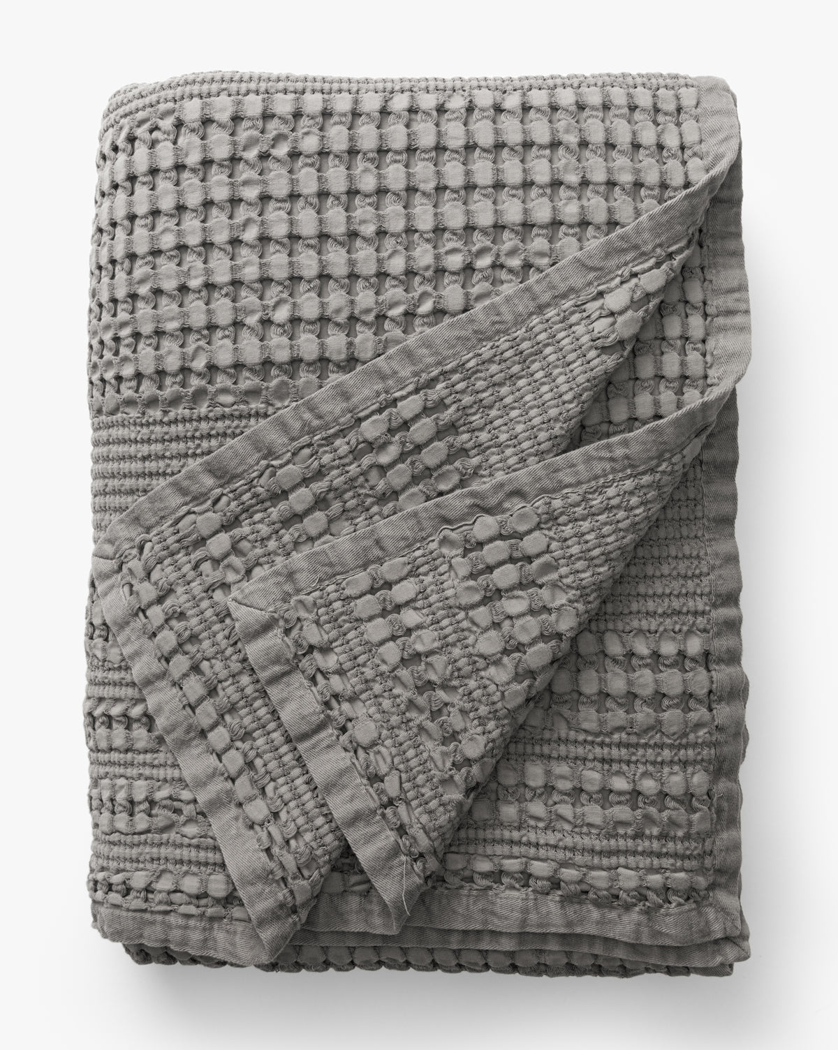 Couverture gaufrée gris cornaline
