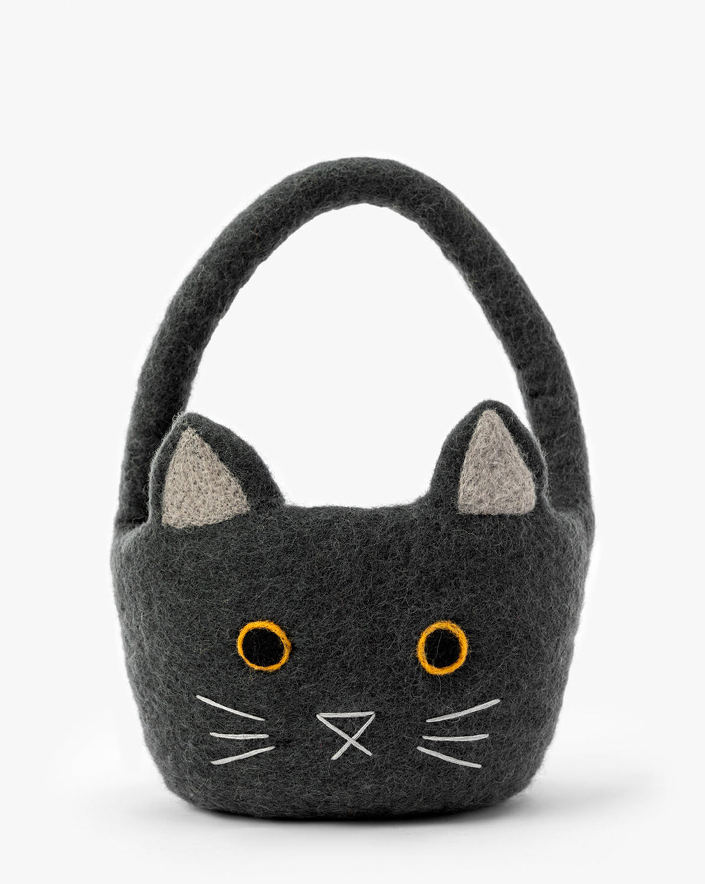 Panier en feutre pour chat, des bonbons ou des farces