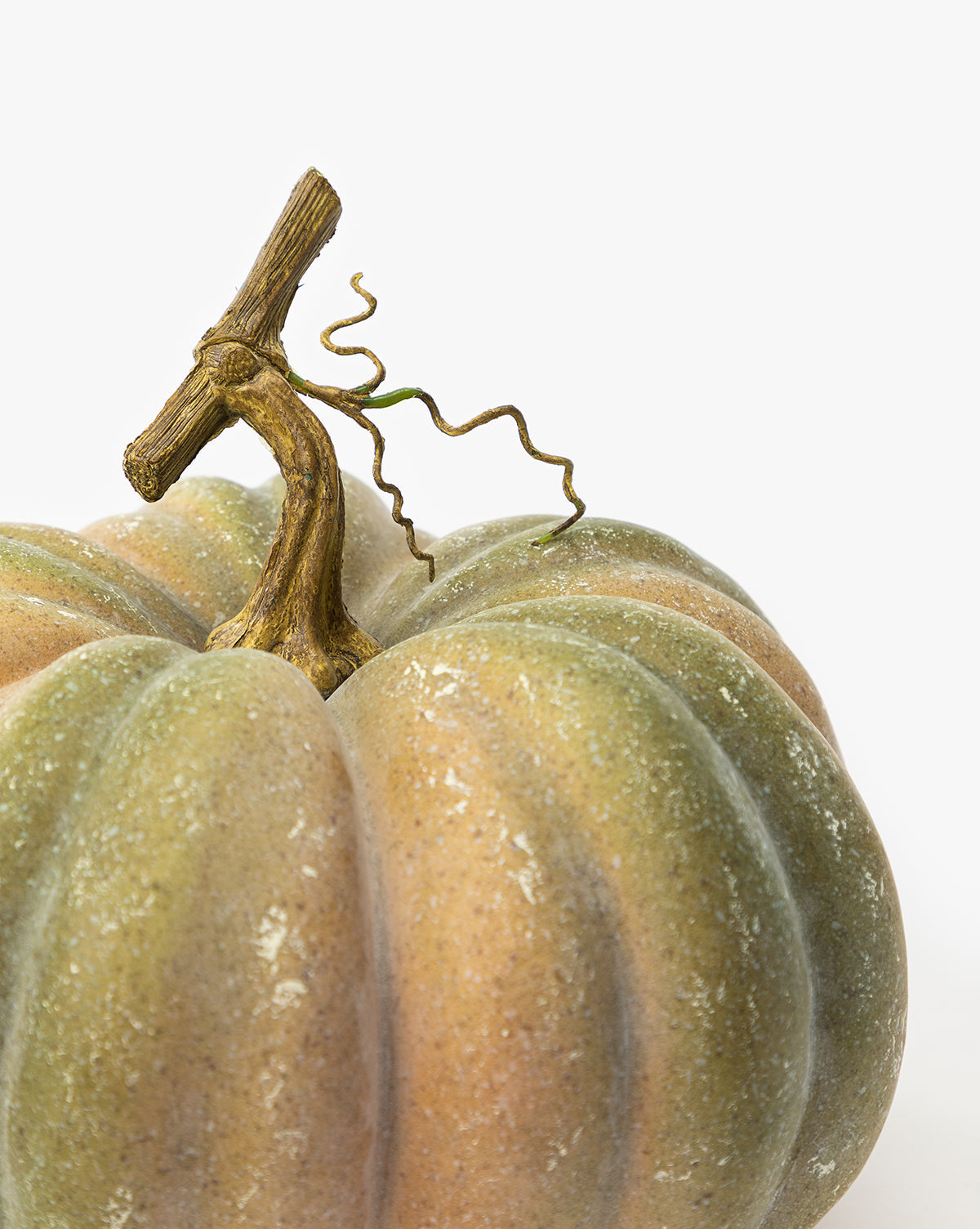Fausse citrouille jaune terreuse