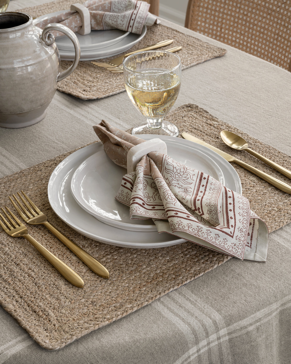 Assiette plate Aiden (lot de 4)