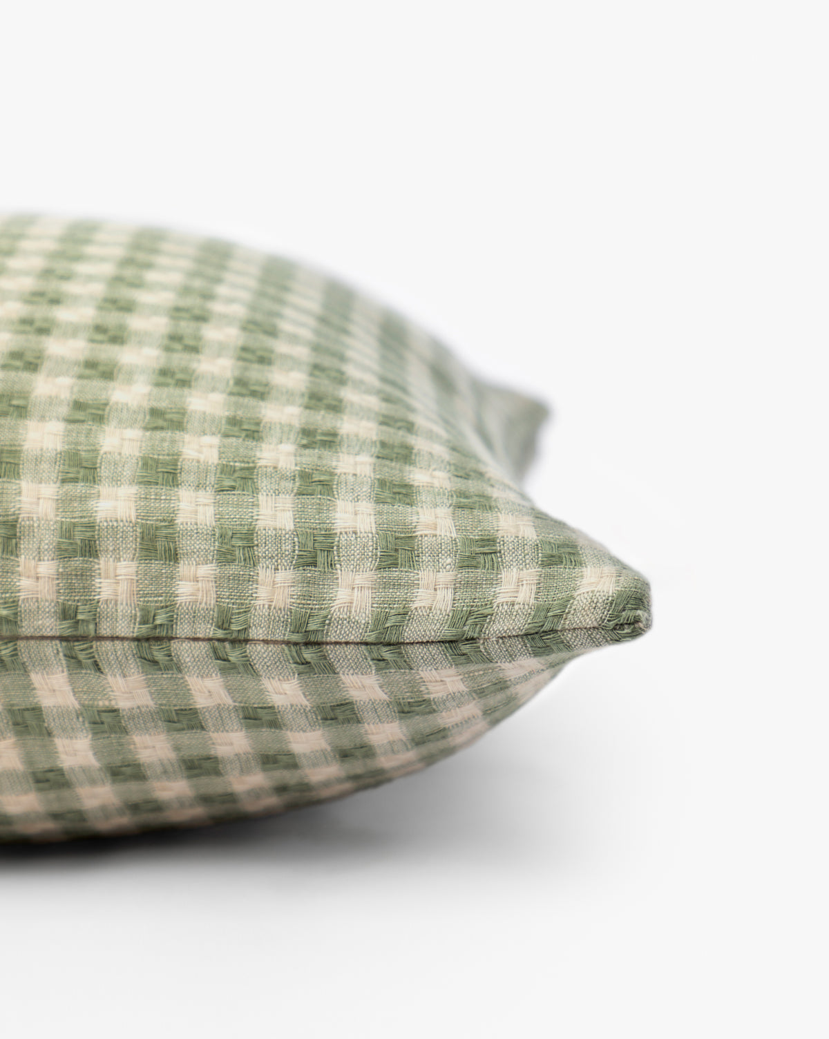 Housse de coussin à carreaux Finola
