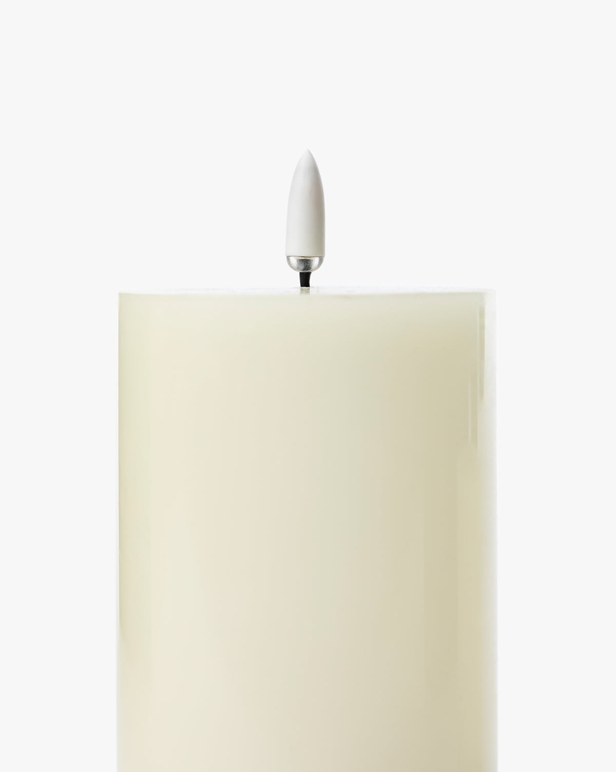 Bougie pilier sans flamme
