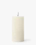 Bougie pilier sans flamme