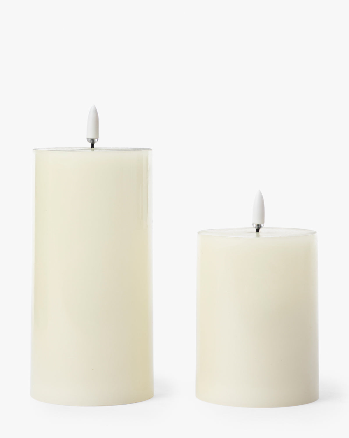 Bougie pilier sans flamme