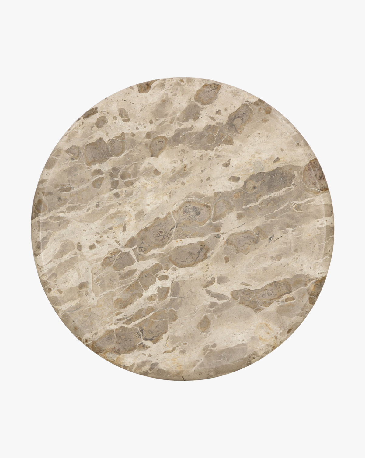 Table d'appoint en marbre fossile