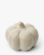 Citrouilles en grès émaillé (lot de 2)