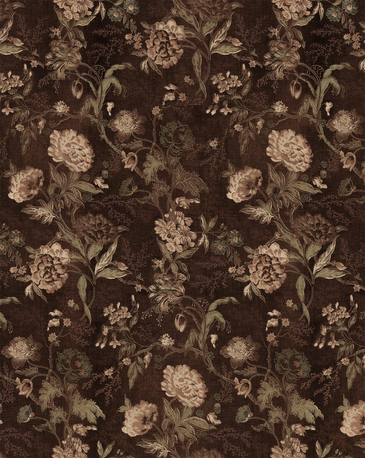 Papier peint floral Hestercombe
