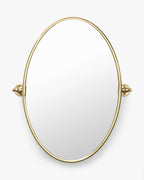 Miroir ovale Kitson