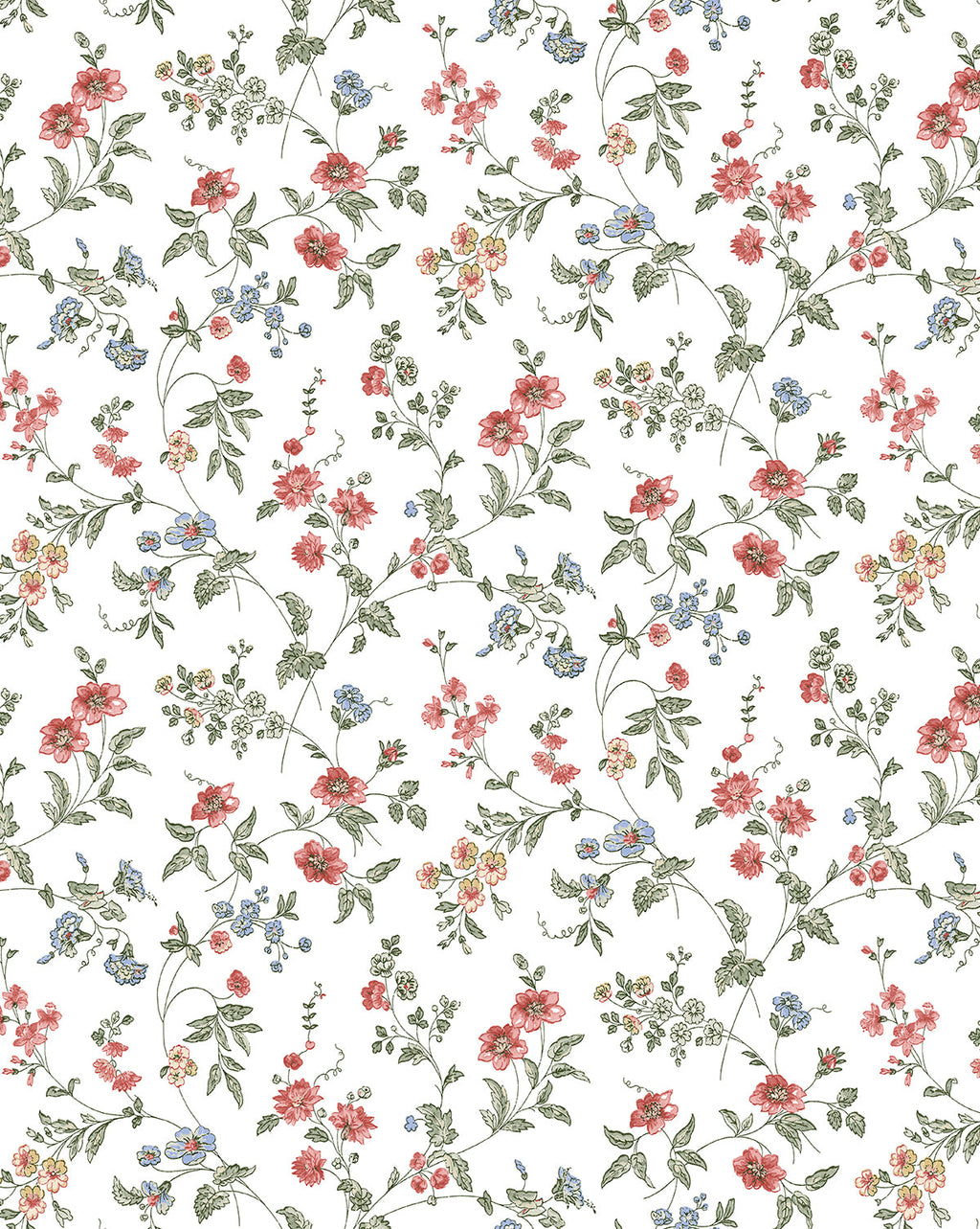 Papier peint floral Kittredge