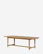 Table à manger extensible en chêne Kyler
