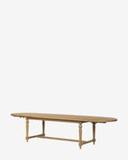 Table à manger extensible en chêne Kyler