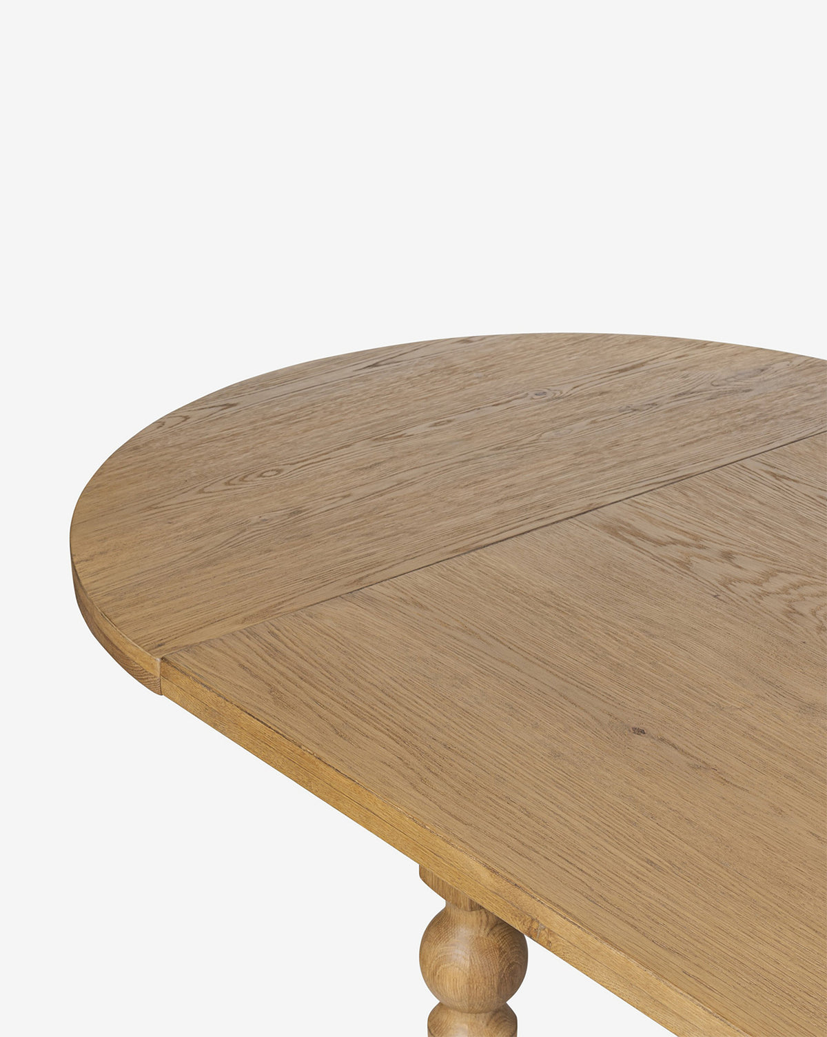 Table à manger extensible en chêne Kyler