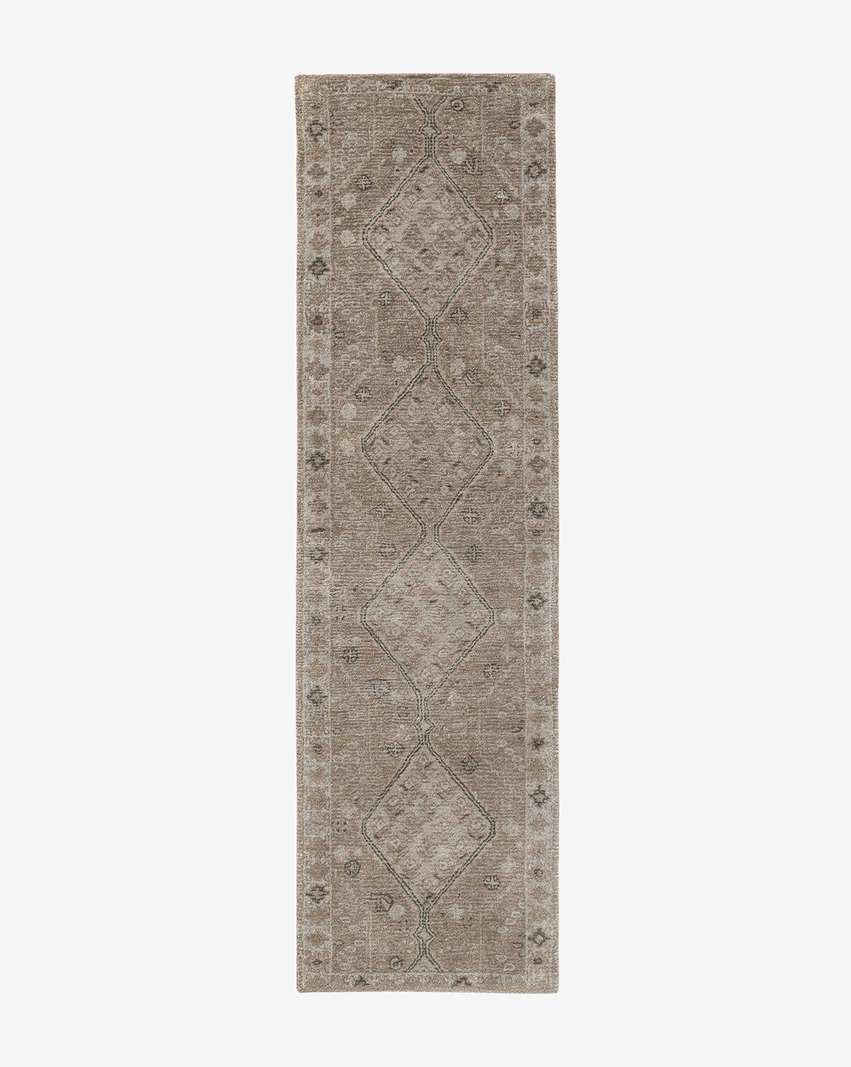 Tapis en laine touffeté à la main Siyara