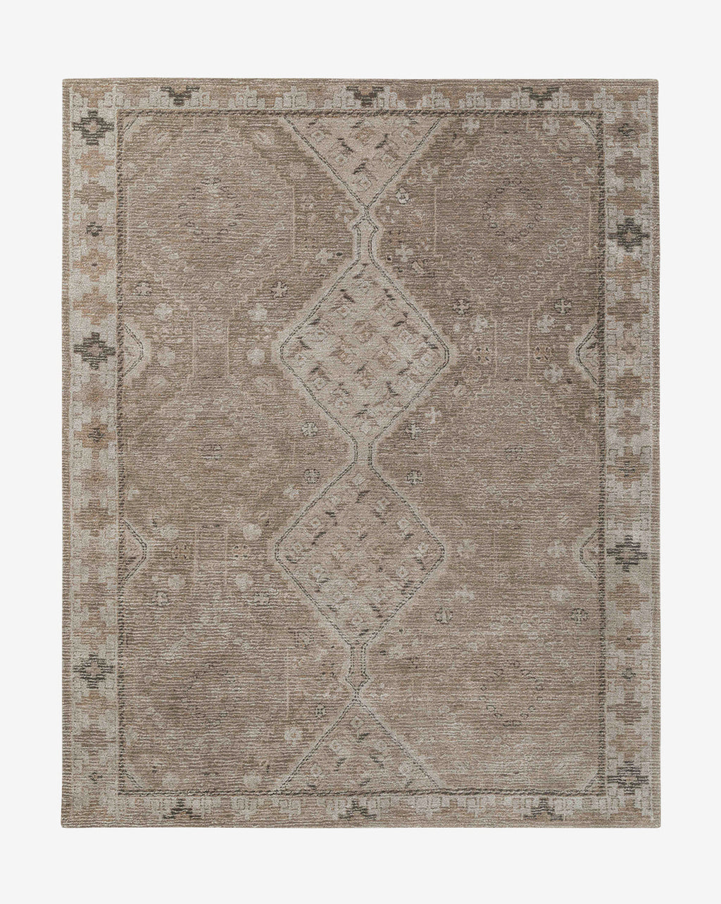 Tapis en laine touffeté à la main Siyara