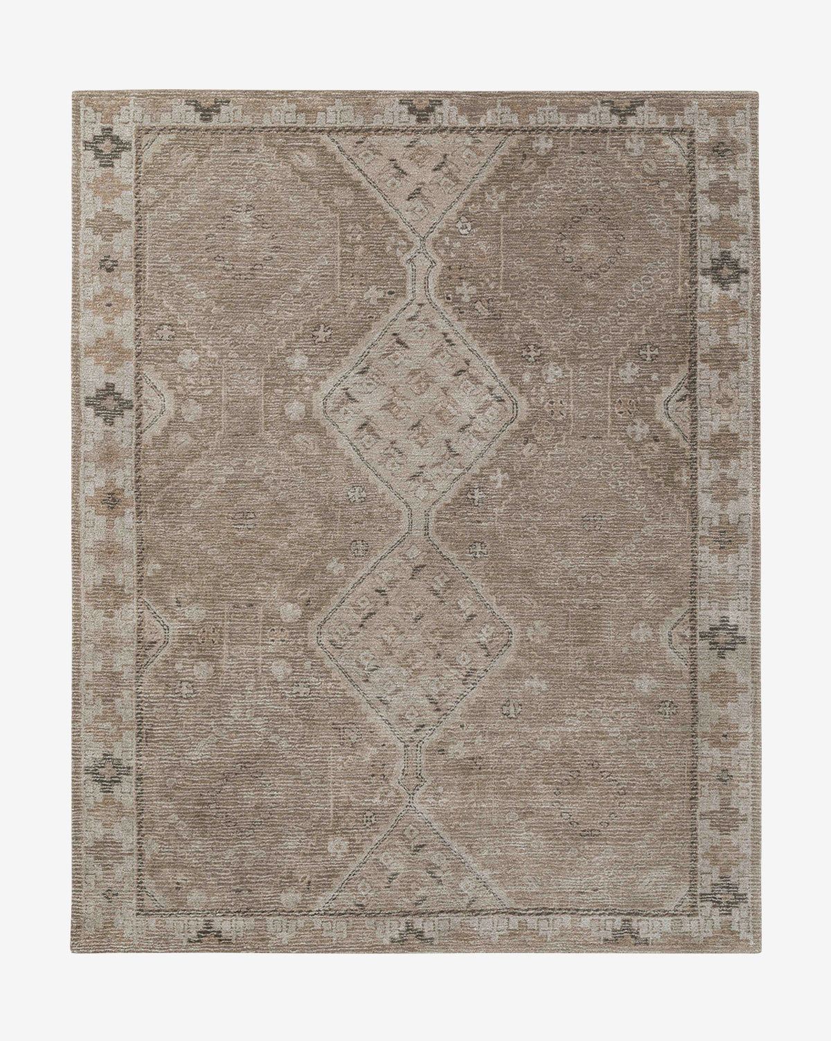 Tapis en laine touffeté à la main Siyara