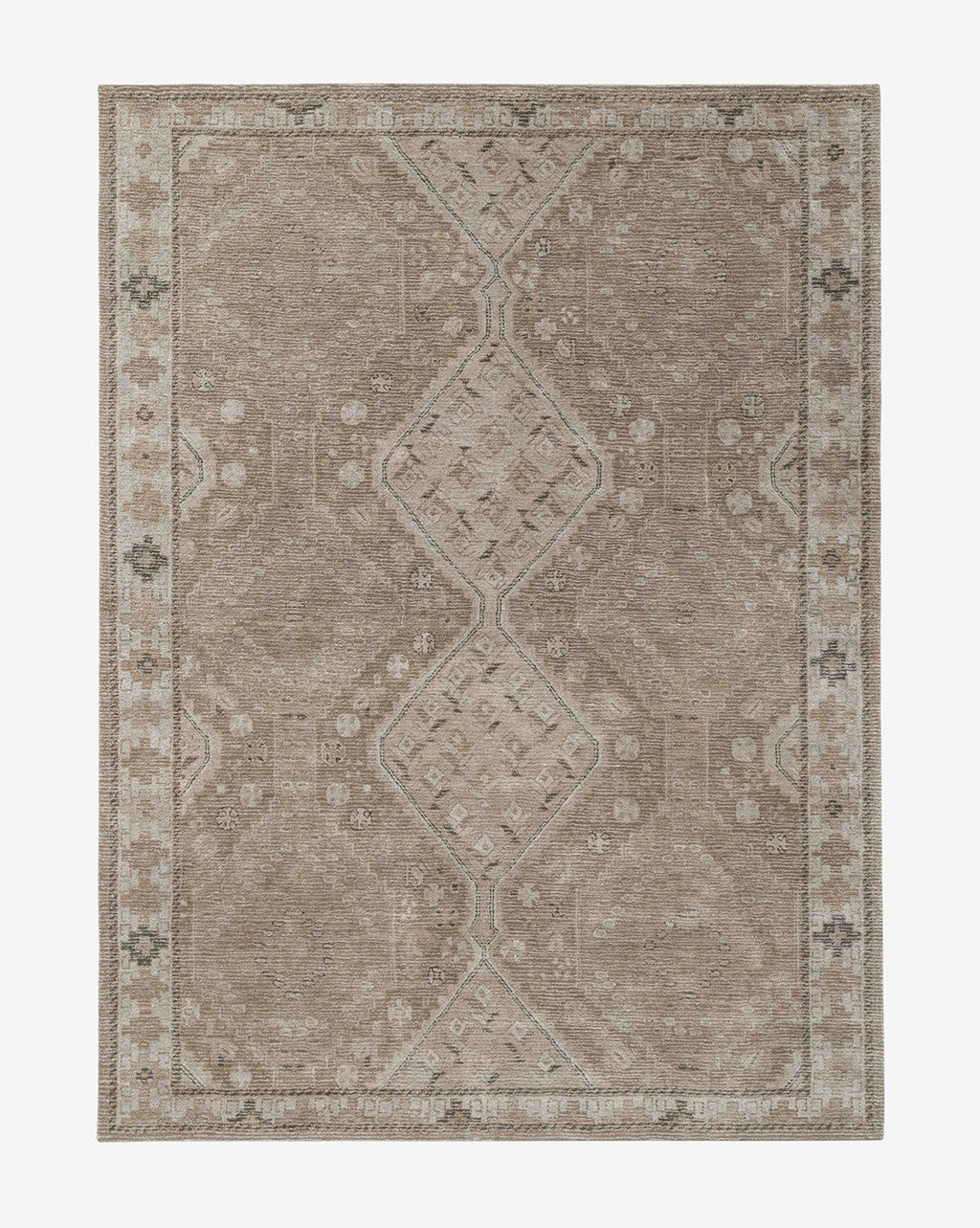 Tapis en laine touffeté à la main Siyara