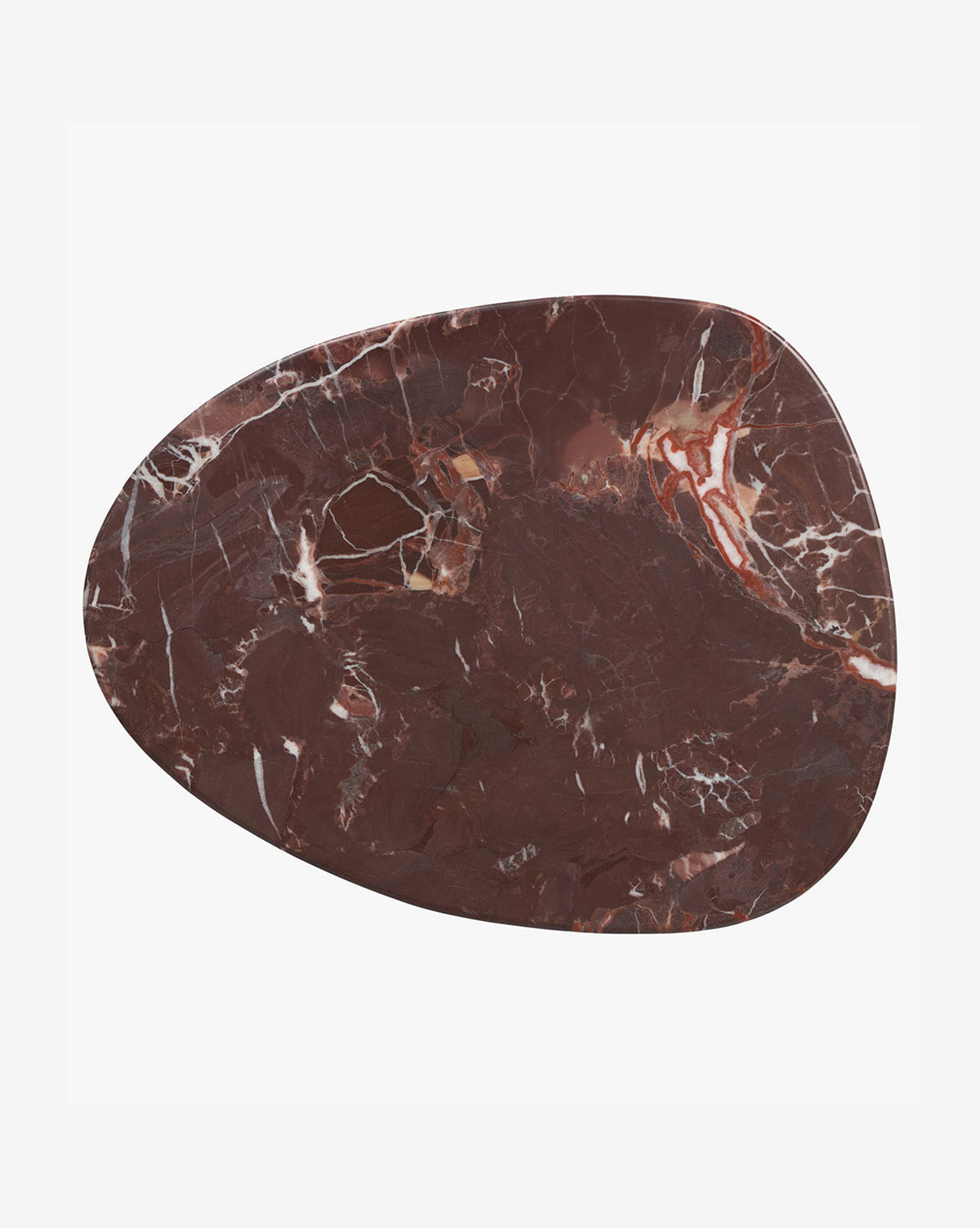 Table d'appoint en marbre merlot