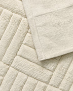 Tapis de bain en coton Perdita