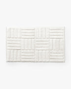 Tapis de bain en coton Perdita