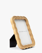 Cadre en bois festonné