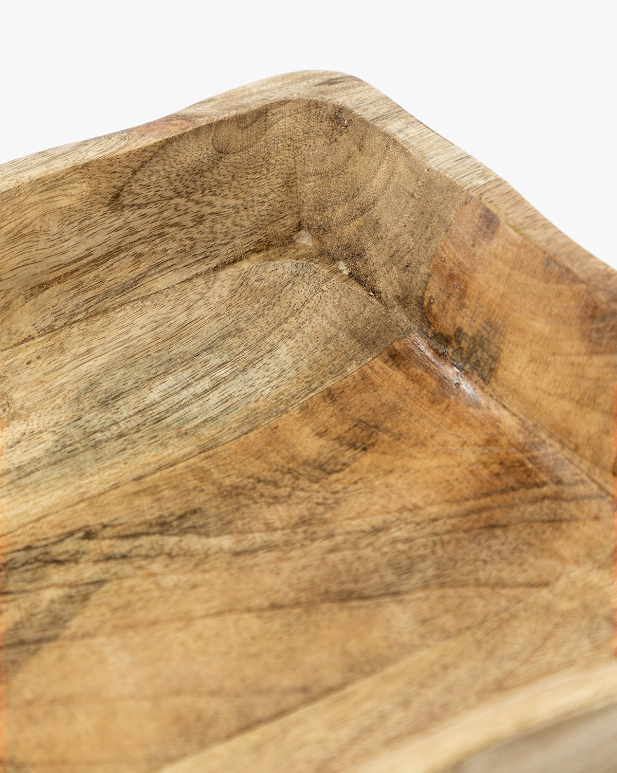 Plateau en bois festonné