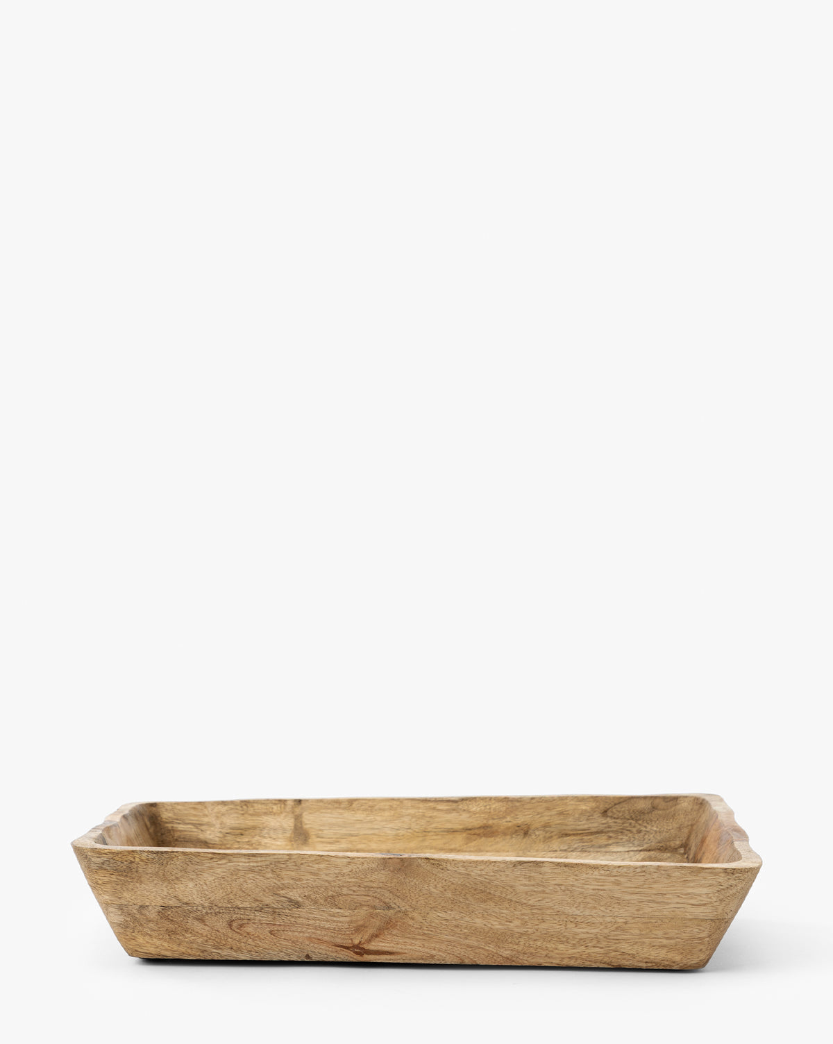 Plateau en bois festonné