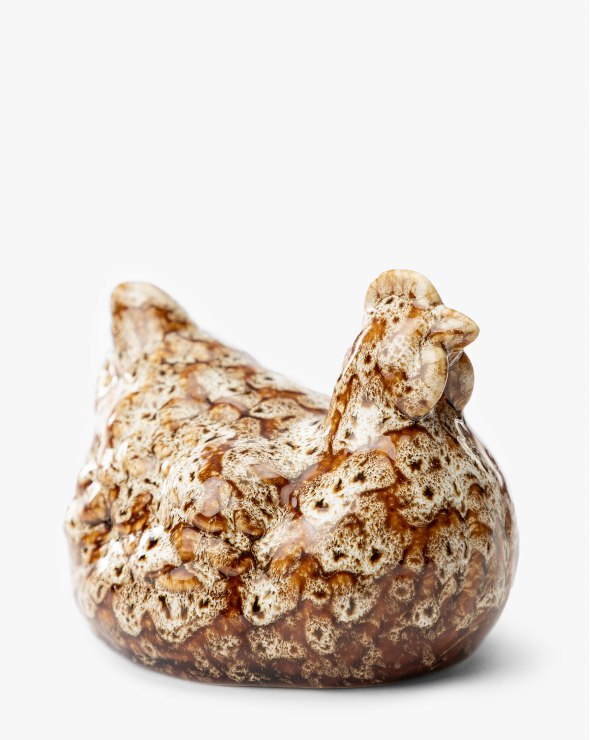 Poules en grès (lot de 2)