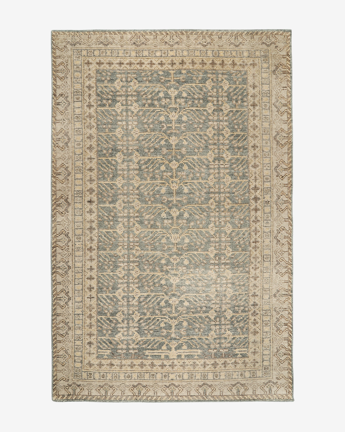 Tapis noué à la main de la Tamise