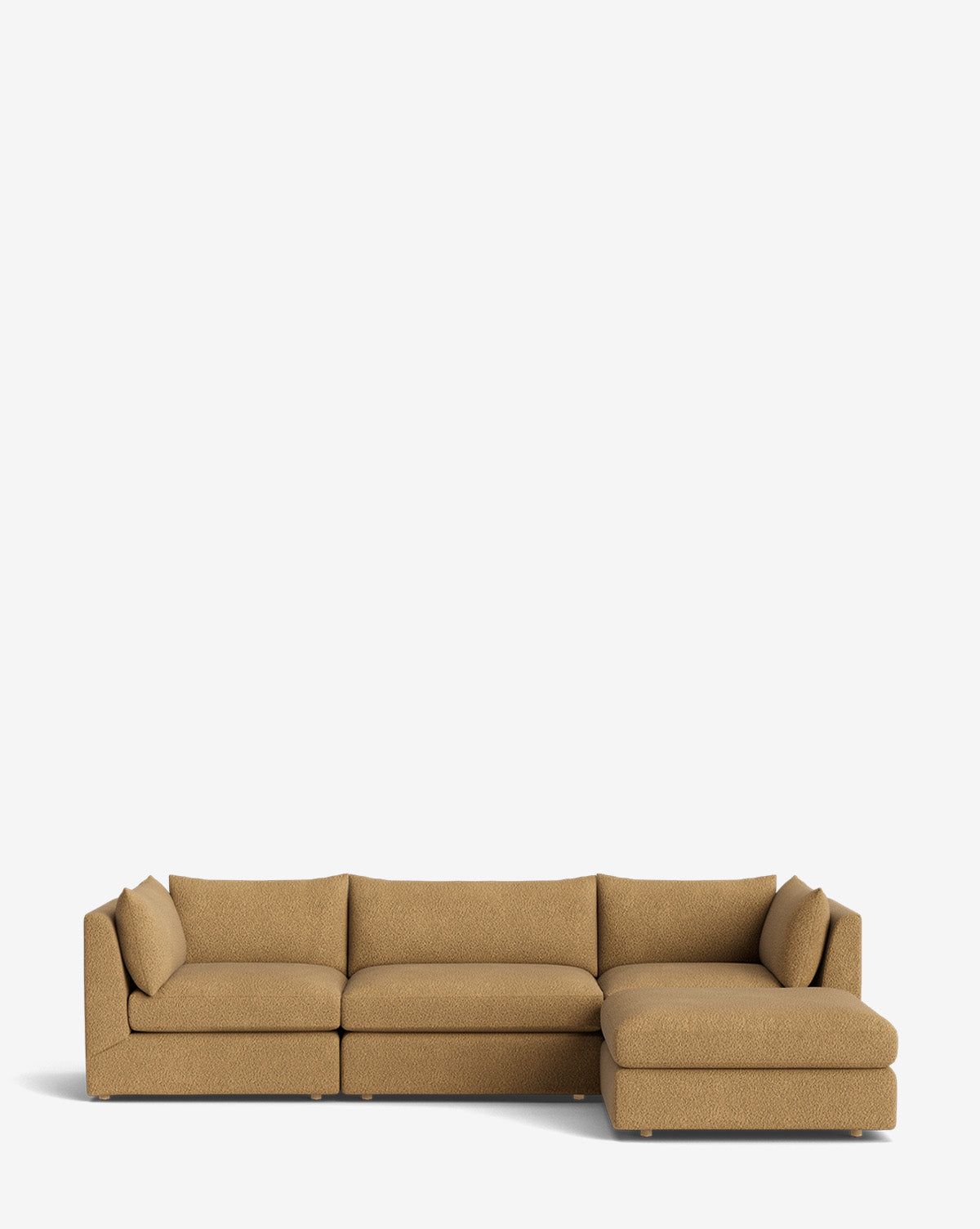 Canapé modulable Vivienne avec pouf