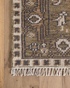 Tapis en laine noué à la main Wayland