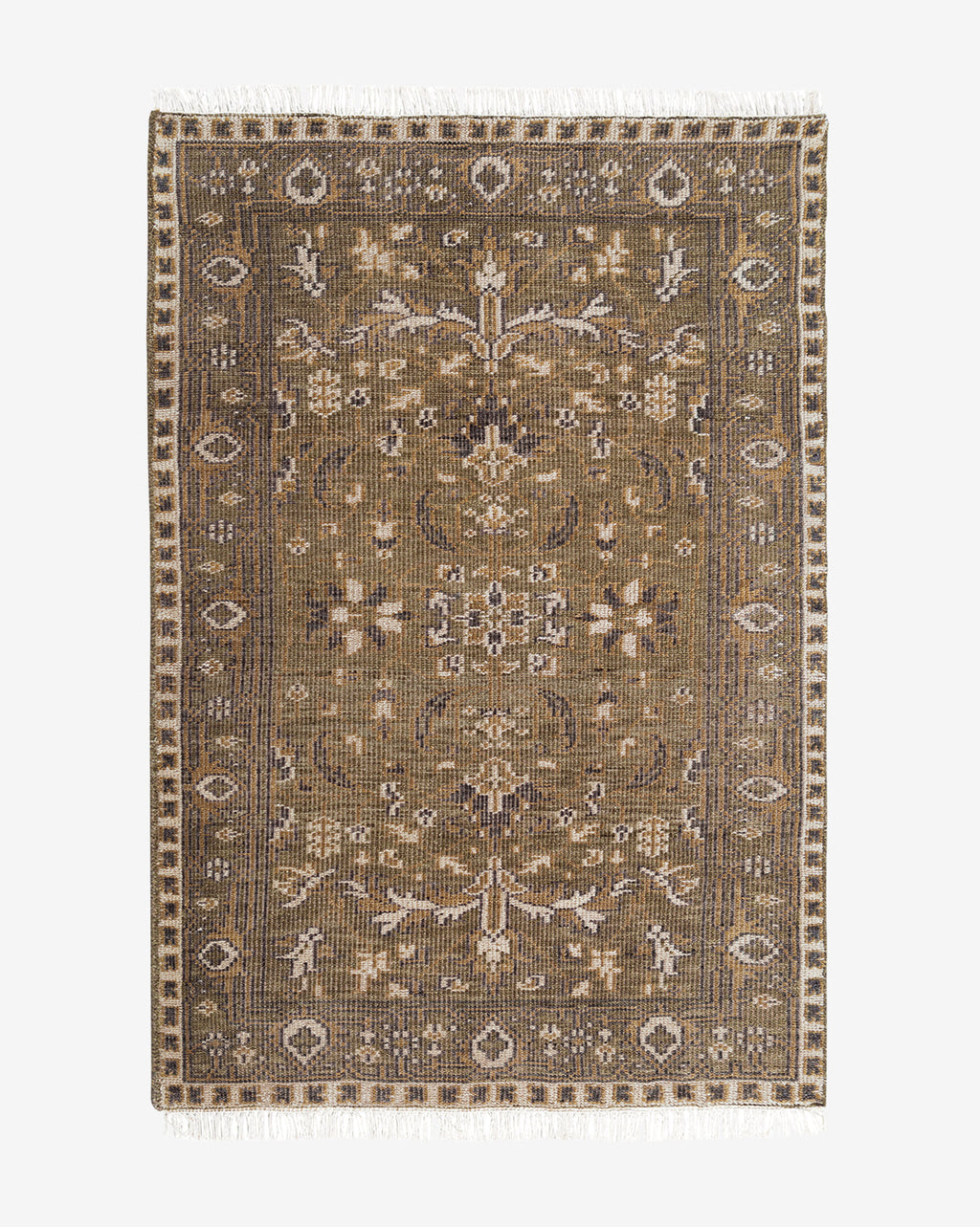 Tapis en laine noué à la main Wayland