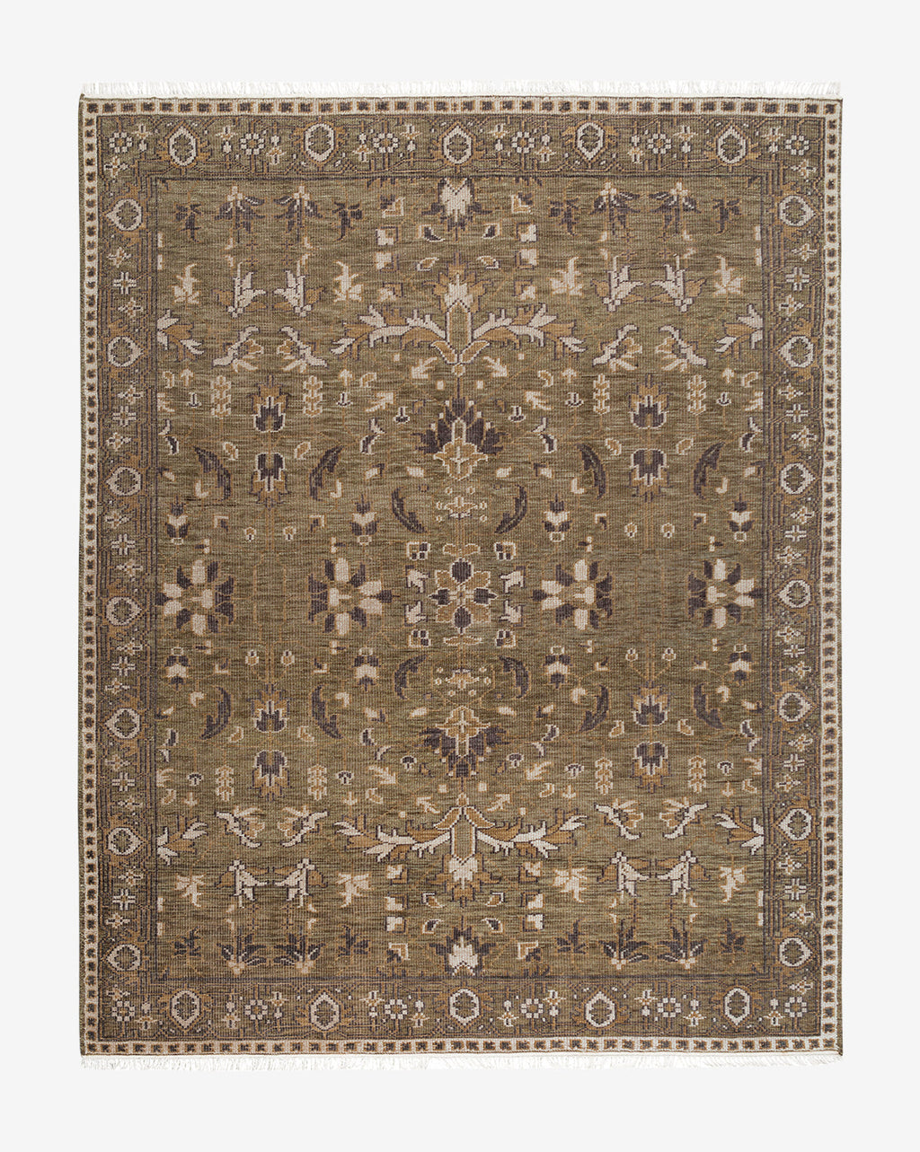 Tapis en laine noué à la main Wayland