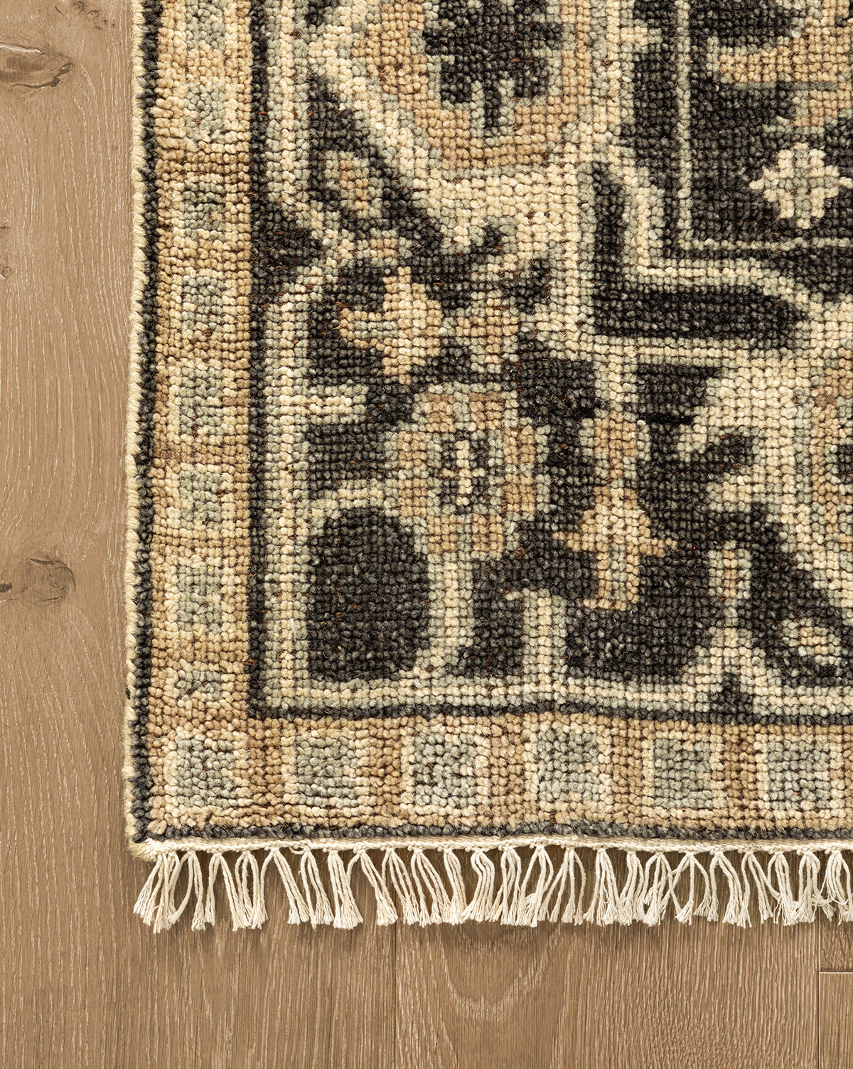 Tapis en laine noué à la main Wayland