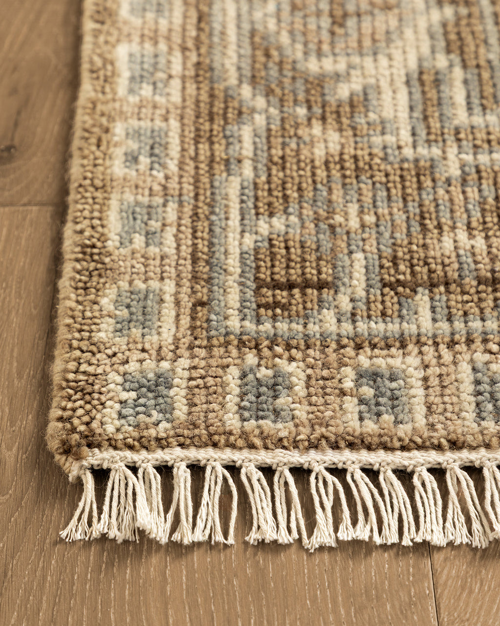 Tapis en laine noué à la main Wayland