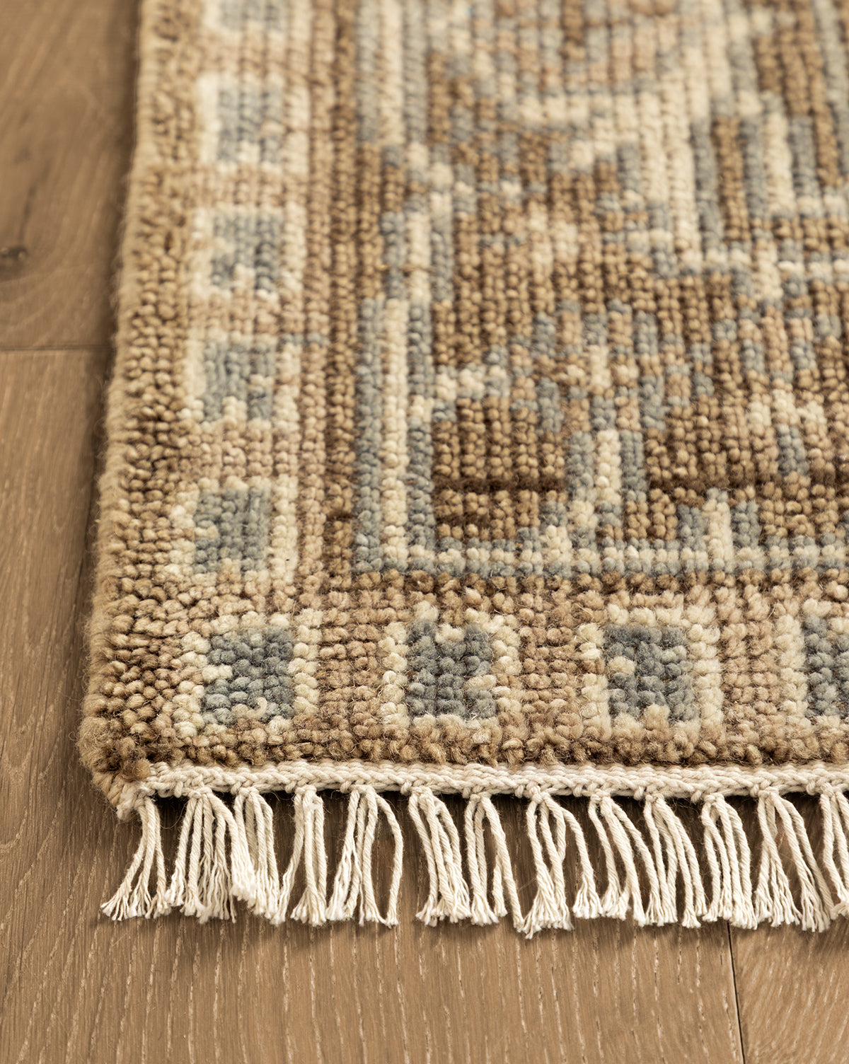 Tapis en laine noué à la main Wayland